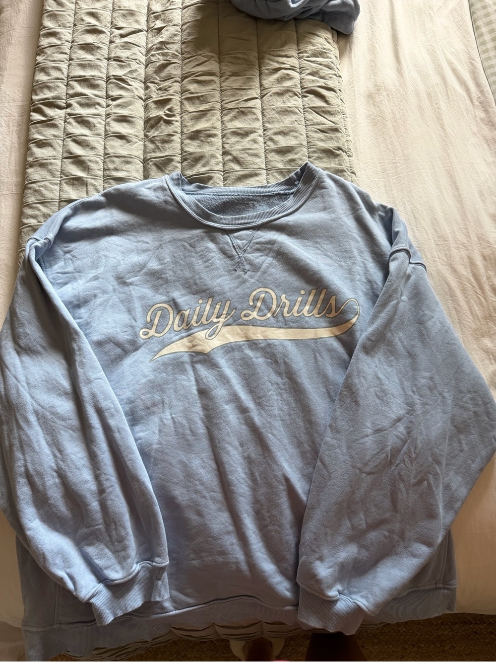 Daily Drills M/L Crewneck and M/L super shorts in mist